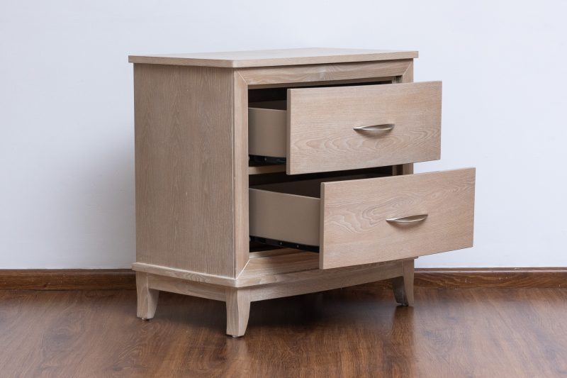 BOURVADIA KING PACKAGE -King Bed + 2 Nightstands + Dresser Mirror 31 0O2A7280