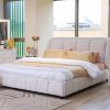 SNUGGLE KING PACKAGE -King Bed + 2 Nightstands + Dresser Mirror 24 0O2A7450
