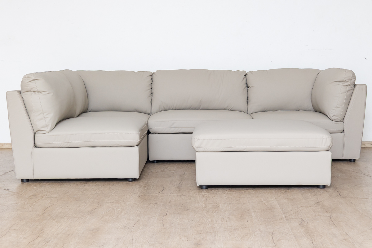 INGRID Sectional Leather Sofa - Image 15