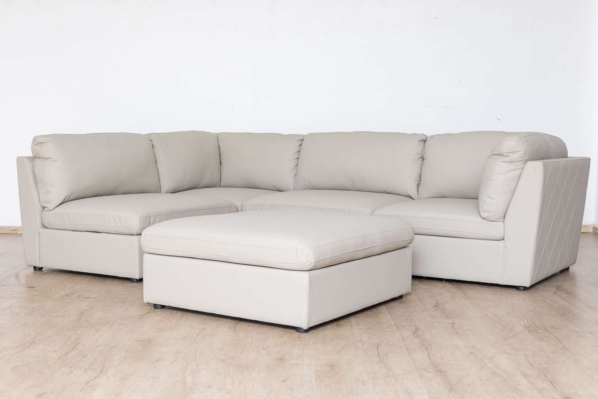INGRID Sectional Leather Sofa - Image 13