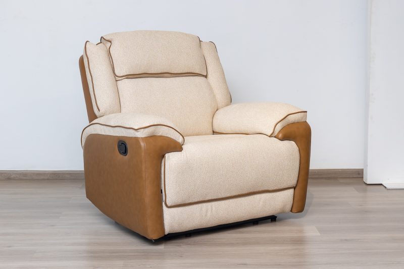 GLENMORE 7 Seater Fabric Recliner Sofa (3+2+1+1) 37 0O2A0013