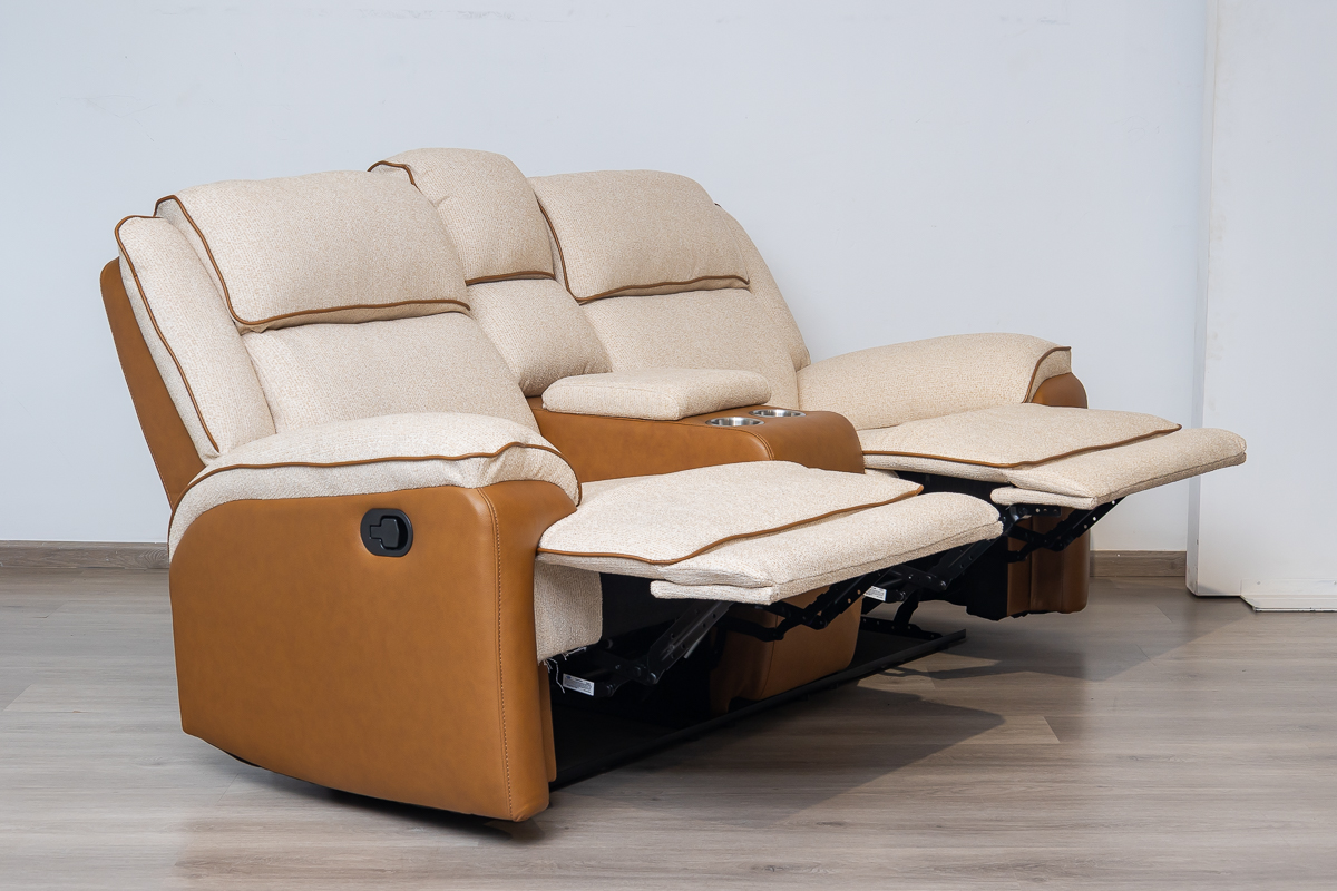 GLENMORE 7 Seater Fabric Recliner Sofa (3+2+1+1) 24 GLENMORE 7 Seater Fabric Recliner Sofa (3+2+1+1) - Image 24