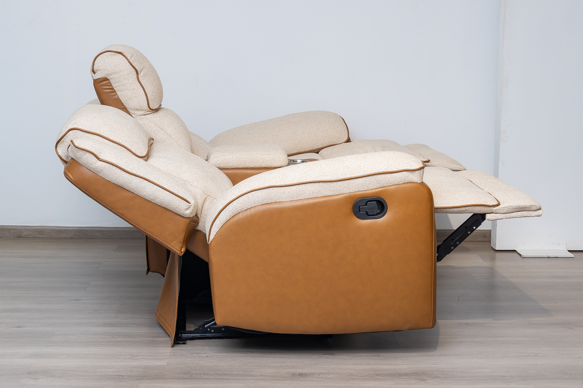 GLENMORE 7 Seater Fabric Recliner Sofa (3+2+1+1) 20 GLENMORE 7 Seater Fabric Recliner Sofa (3+2+1+1) - Image 20