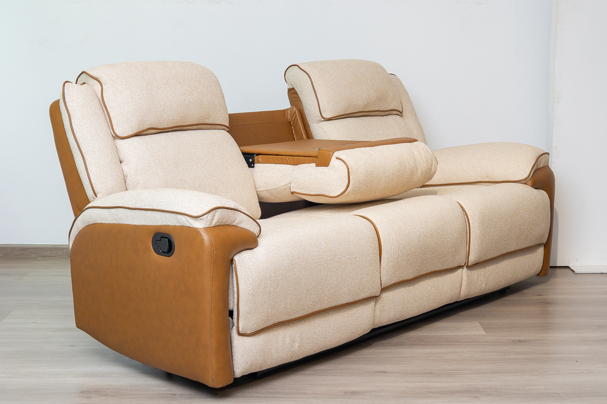 GLENMORE 7 Seater Fabric Recliner Sofa (3+2+1+1) 13 GLENMORE 7 Seater Fabric Recliner Sofa (3+2+1+1) - Image 13