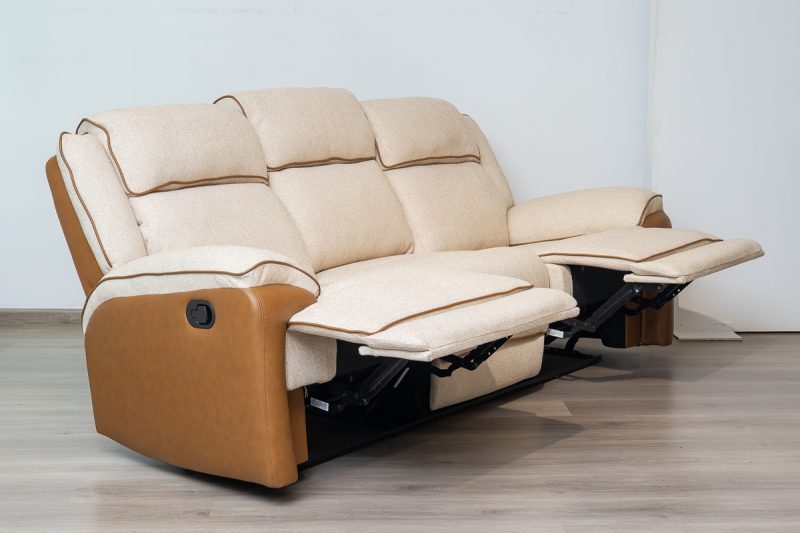 GLENMORE 7 Seater Fabric Recliner Sofa (3+2+1+1) 45 0O2A0043