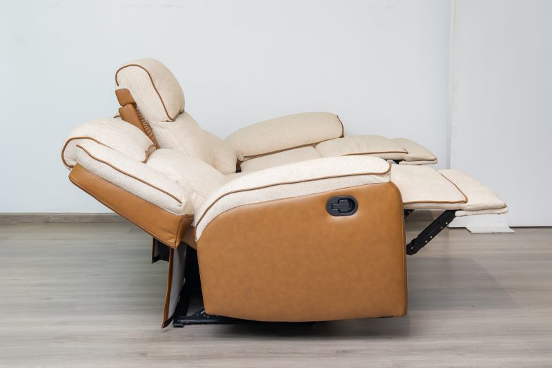 GLENMORE 7 Seater Fabric Recliner Sofa (3+2+1+1) 48 0O2A0046