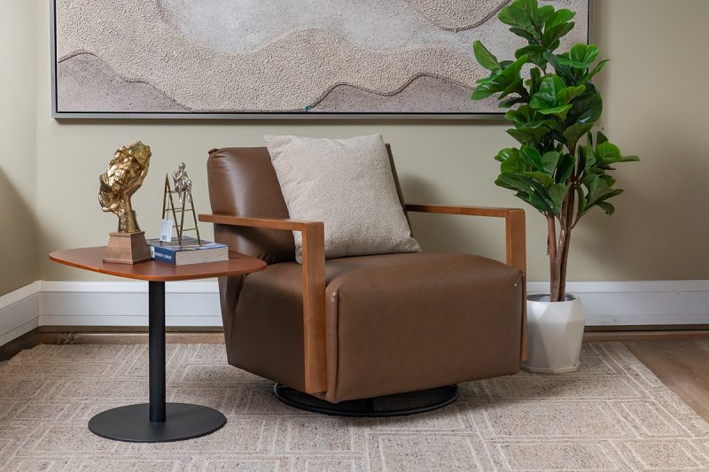 IRENE Swivel Accent Chair