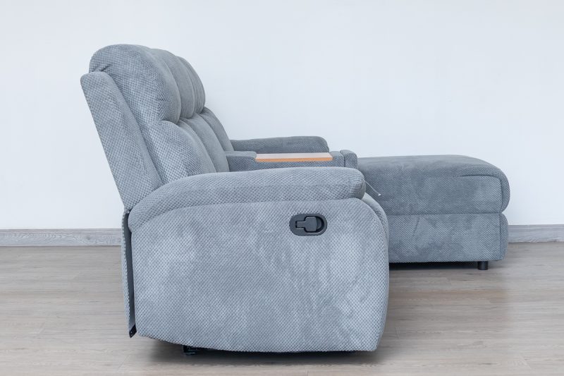 QUERA Fabric Recliner Corner Sofa 19 0O2A0174