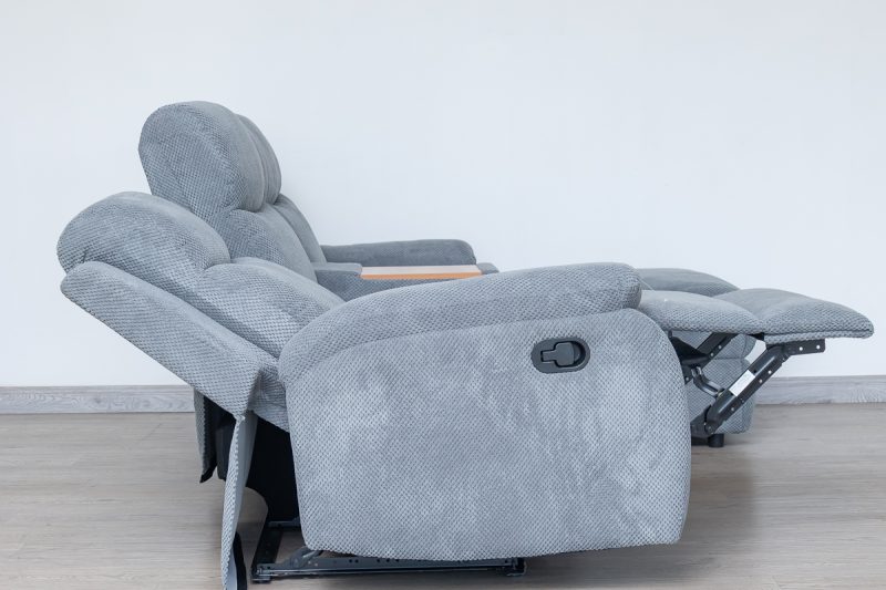 QUERA Fabric Recliner Corner Sofa 21 0O2A0175