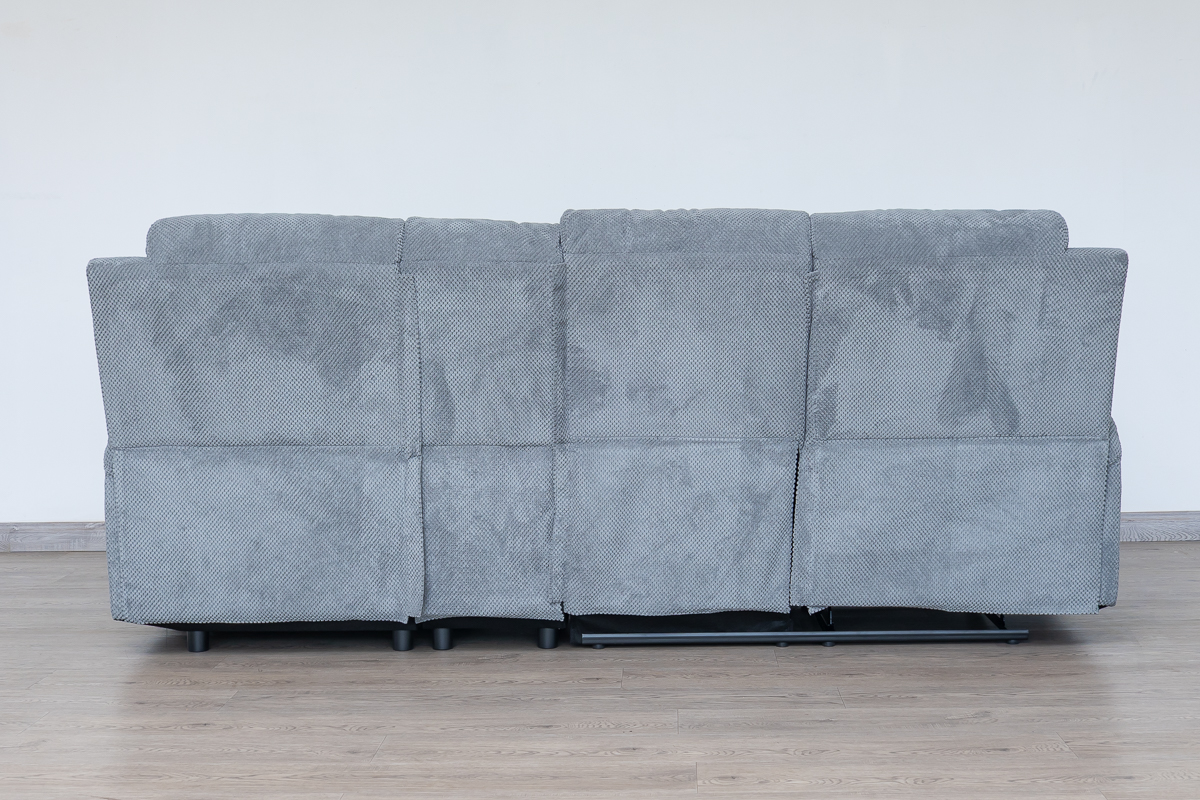 QUERA Fabric Recliner Corner Sofa 9 QUERA Fabric Recliner Corner Sofa - Image 9