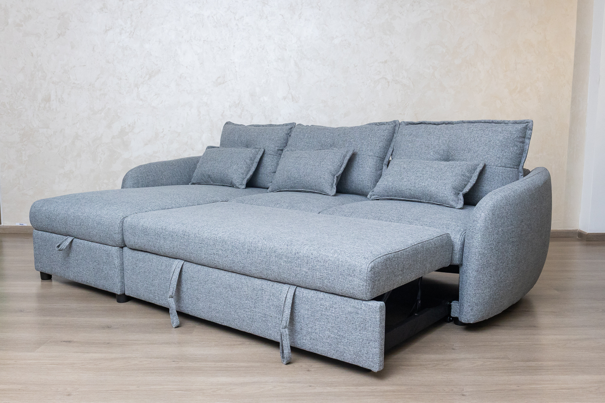 ARRIS Fabric Corner Sofa + 1 Accent Chair 9 ARRIS Fabric Corner Sofa + 1 Accent Chair - Image 9