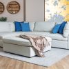 INGRID Sectional Leather Sofa