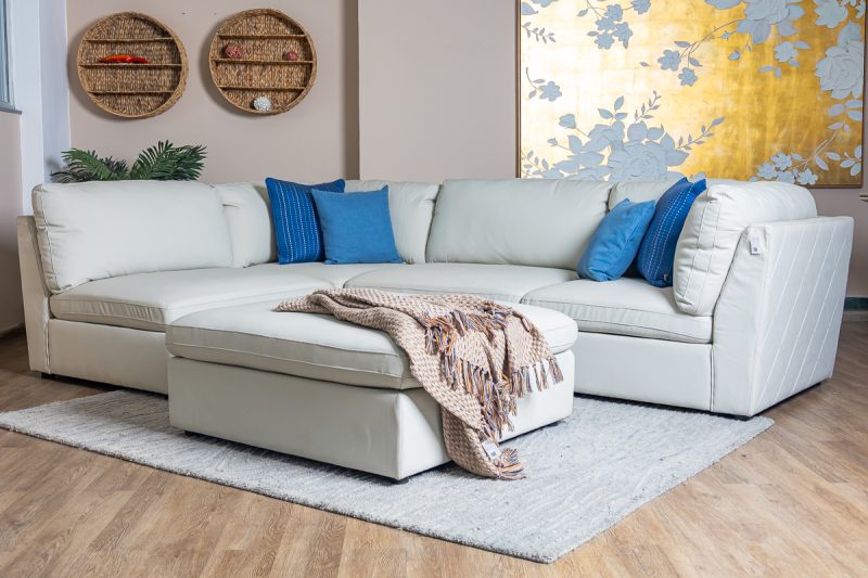 New Arrivals 11 INGRID Sectional Leather Sofa