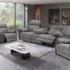GLENMORE 7 Seater Fabric Recliner Sofa (3+2+1+1)