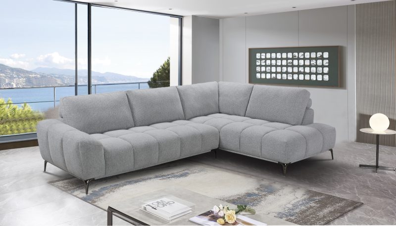 New Arrivals 7 POPPY Fabric Corner Sofa