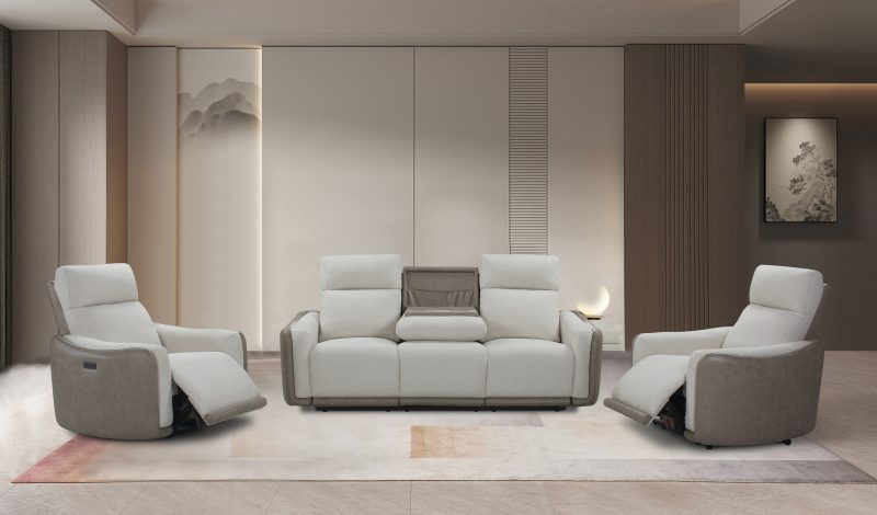 ALTURA 7 Seater Fabric Recliner Sofa (3+2+1+1)