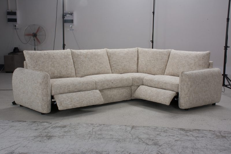 New Arrivals 9 REILLY Fabric Corner Recliner Sofa