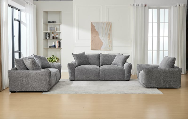 HAZE 6 Seater Fabric Sofa (3+2+1)