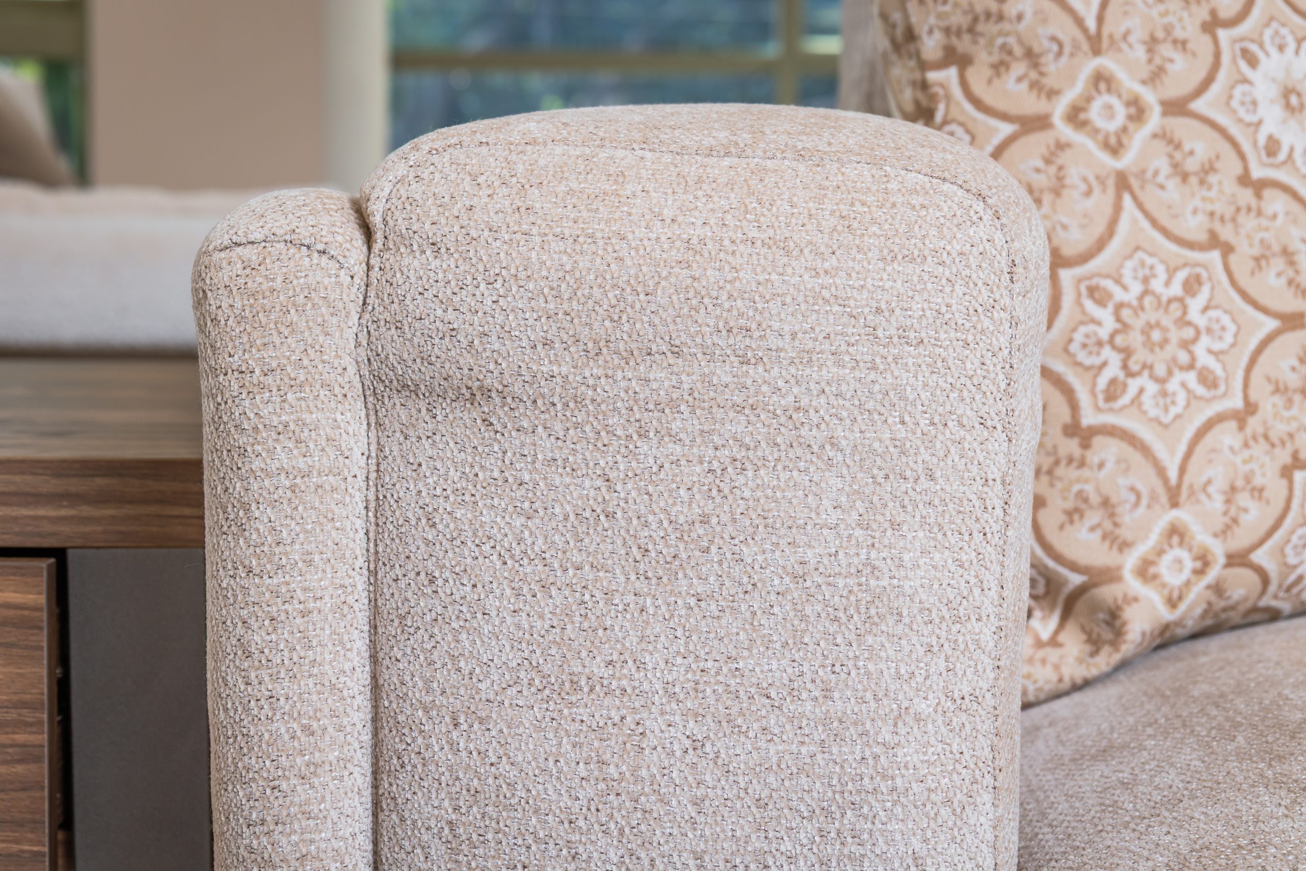 EURC 7 Seater Fabric Sofa (3+2+1+1) 8 EURC 7 Seater Fabric Sofa (3+2+1+1) - Image 8