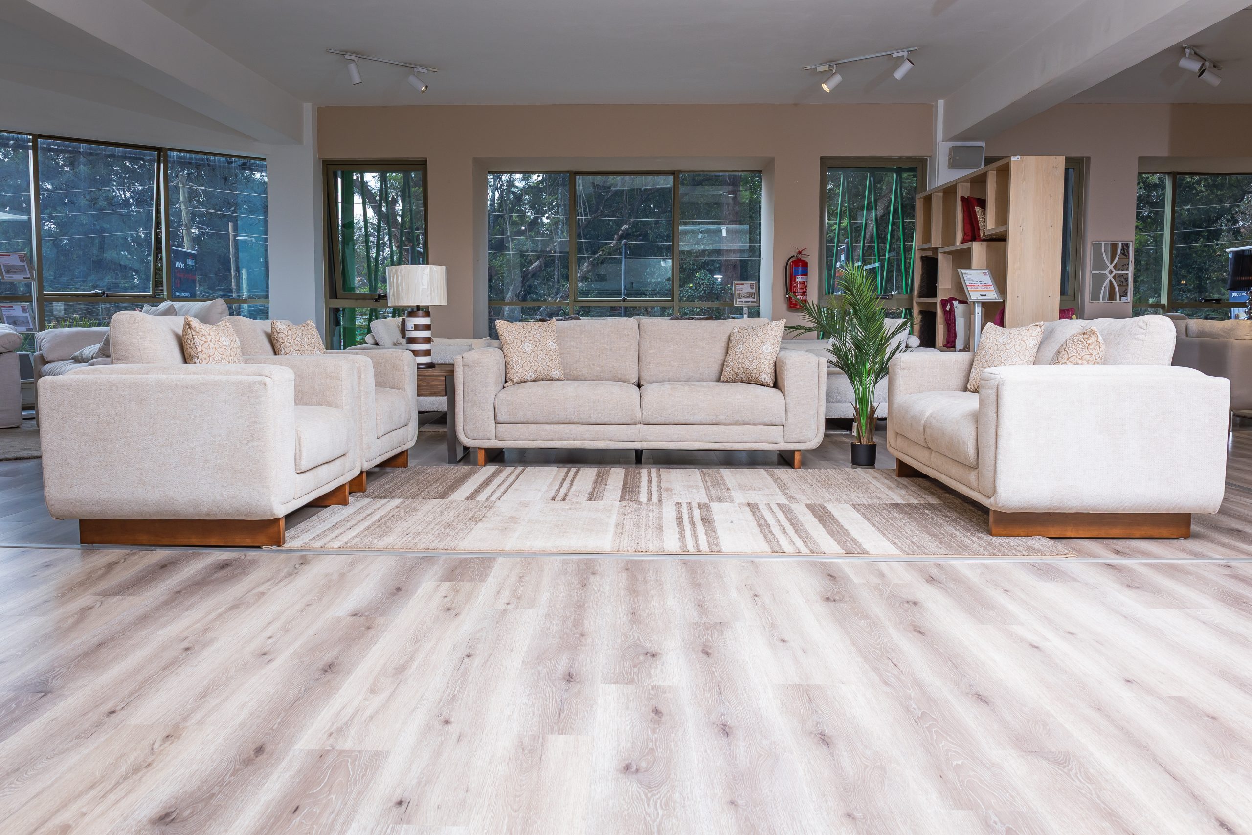 EURC 7 Seater Fabric Sofa (3+2+1+1) 1 EURC 7 Seater Fabric Sofa (3+2+1+1)