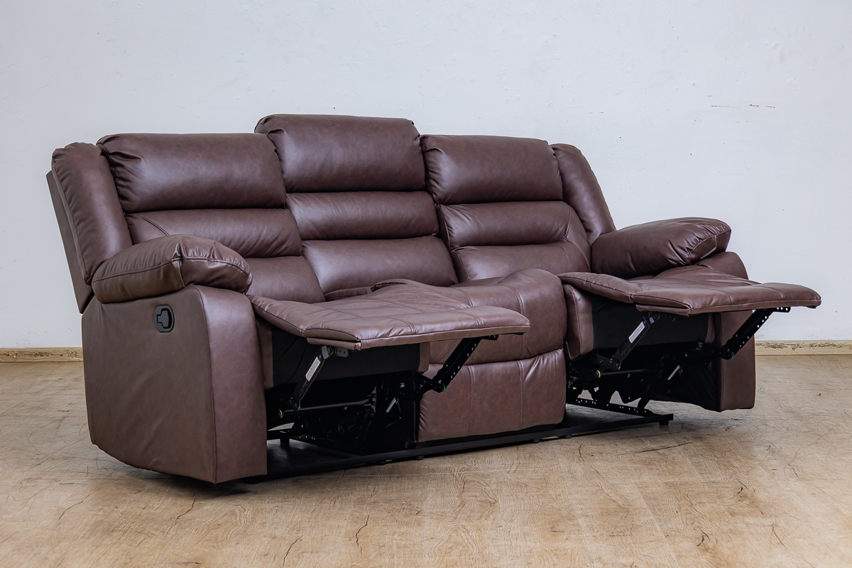 NEBRASKA 5 Seater Fabric Recliner Sofa (3+1+1) 6 NEBRASKA 5 Seater Fabric Recliner Sofa (3+1+1) - Image 6