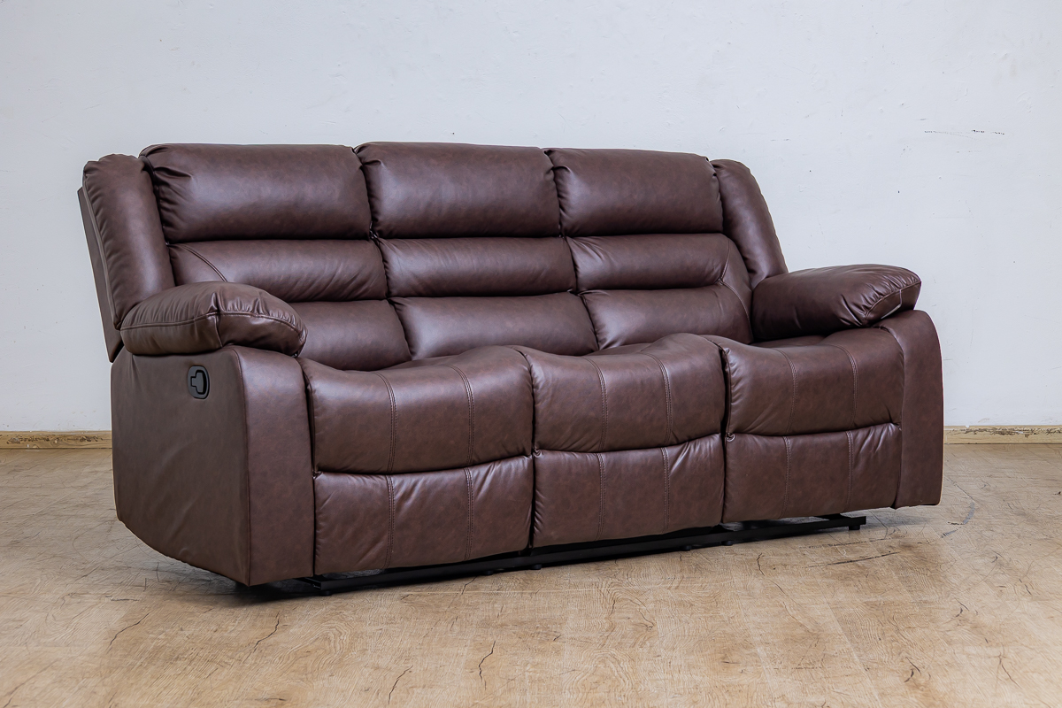 NEBRASKA 5 Seater Fabric Recliner Sofa (3+1+1) 5 NEBRASKA 5 Seater Fabric Recliner Sofa (3+1+1) - Image 5