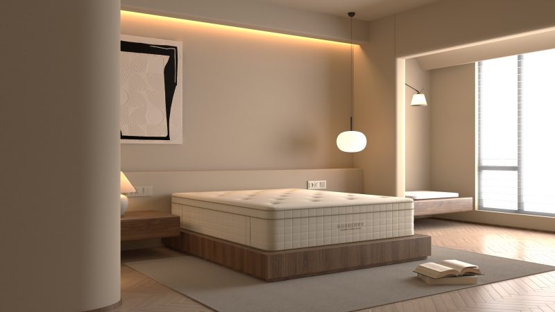 Huxberry Organic Luxury Plush Mattress 180 x 200 Medium