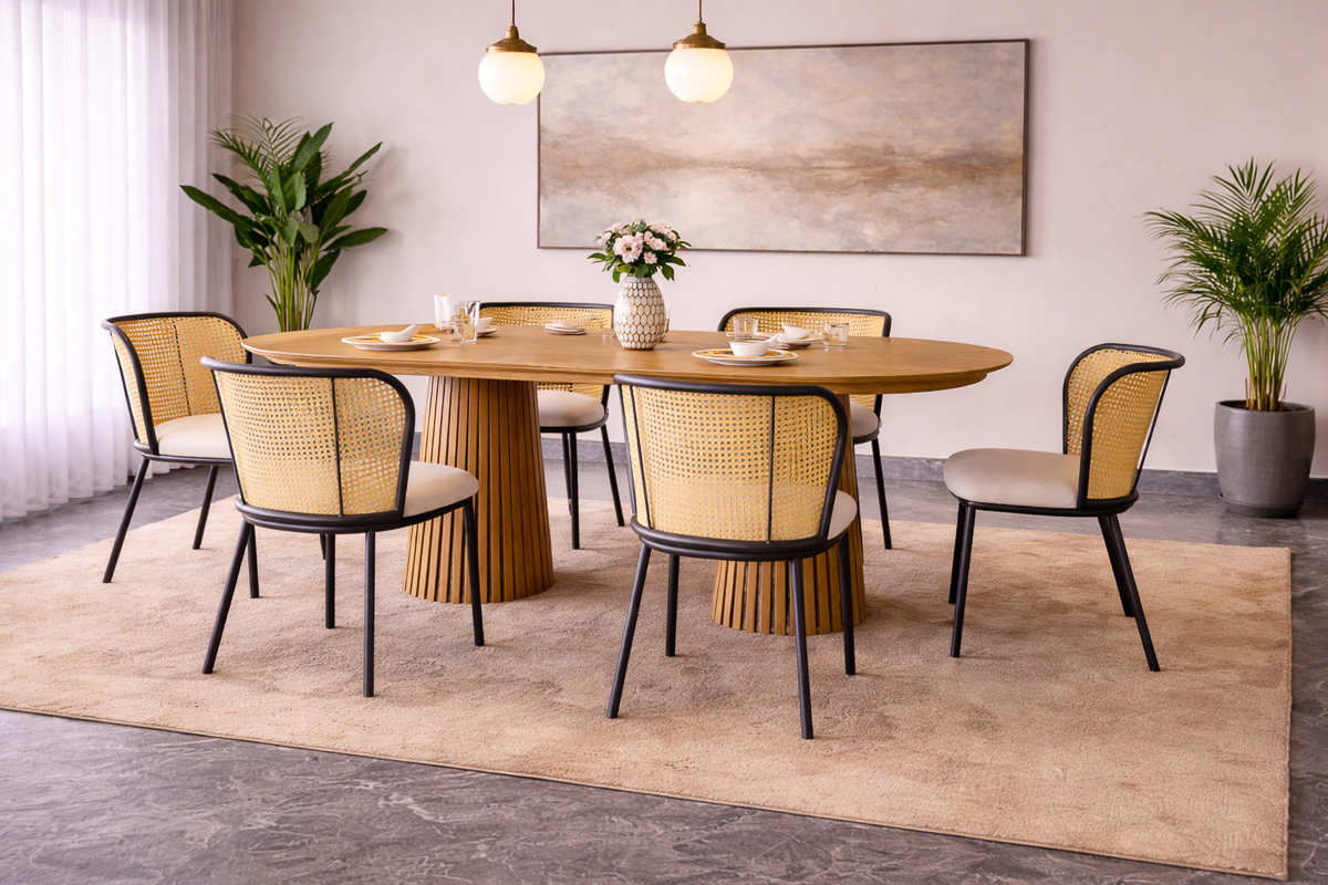 JULES Dining Table + 8 MARTIN Chairs 1 JULES Dining Table + 8 MARTIN Chairs