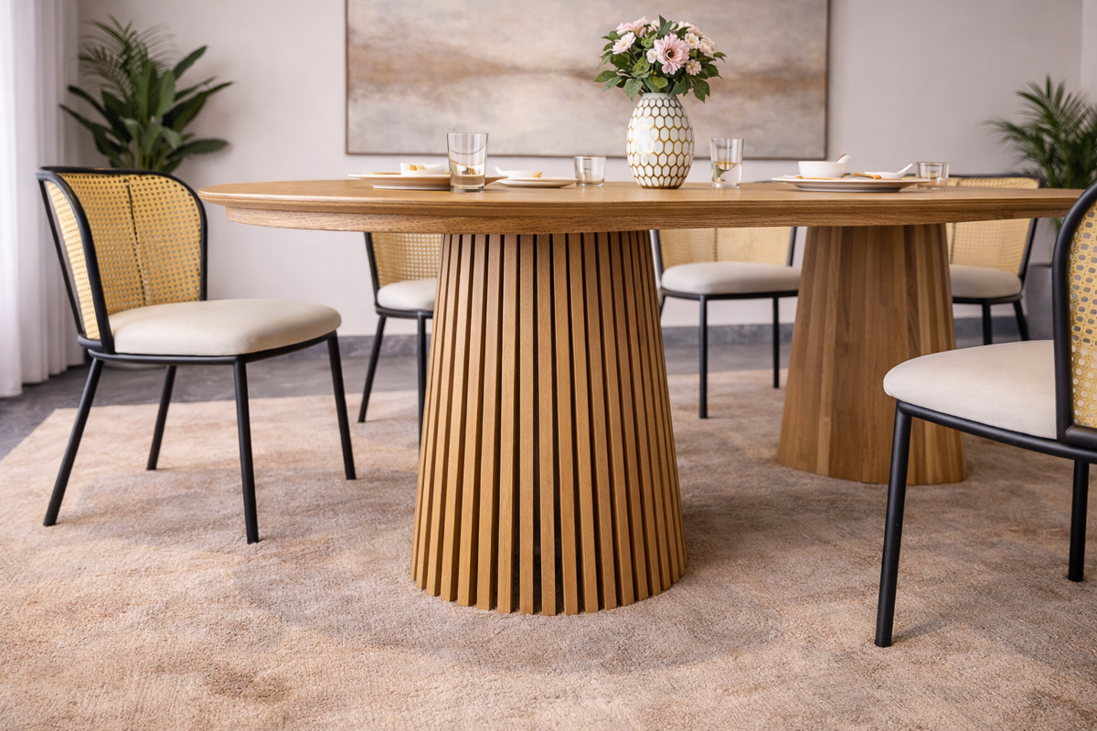 JULES Dining Table + 8 MARTIN Chairs 6 JULES Dining Table + 8 MARTIN Chairs - Image 6