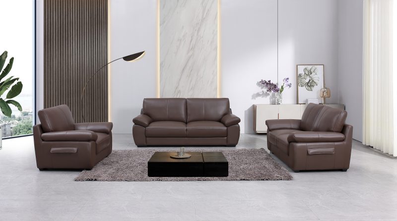 ESTONIA 7 Seater Leather Sofa (3+2+1+1)