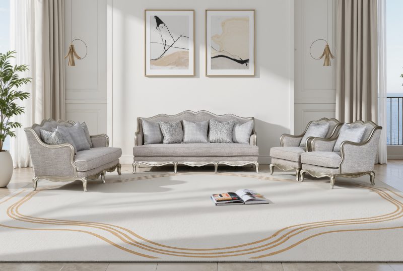 LIRA 7 Seater Fabric Sofa (3+2+1+1)