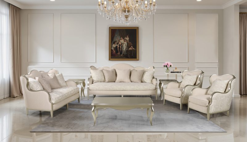 VALENSIA 7 Seater Fabric Sofa (3+2+1+1)